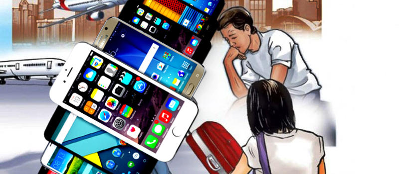 अब चै बिदेशबाट दुईवटा मोबाइल ल्याउन पाइने भो 